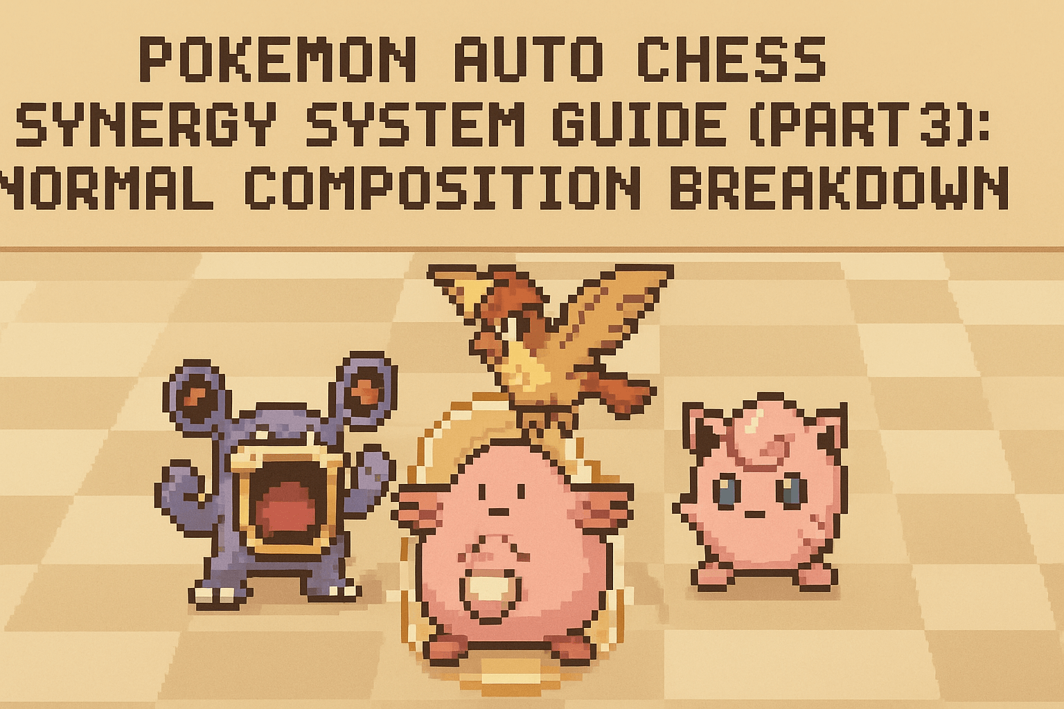 Pokemon Auto Chess Synergy System Guide (Part 3): Normal Composition Breakdown