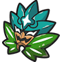 碧草面具