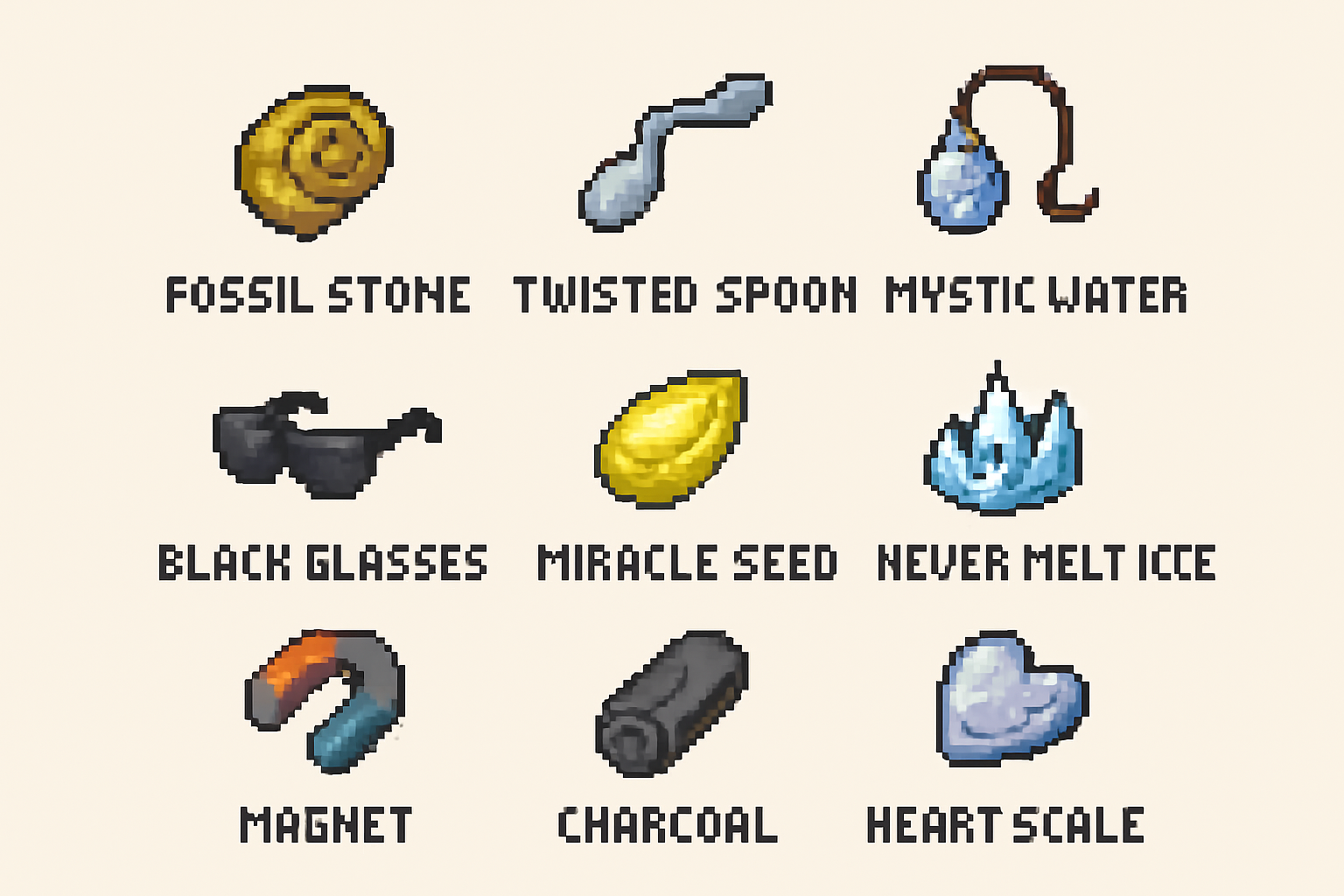 A Must-Read for Beginners! Complete Guide to Basic Items in *Pokemon Auto Chess*